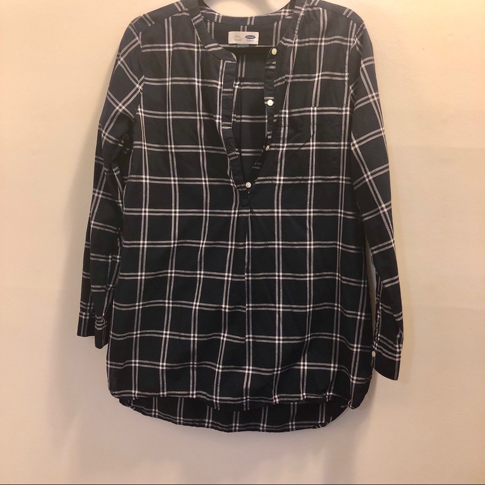 Old Navy Blue Tunic Sz L